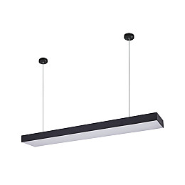 Светильник линейный Lightwell LW-LINE-SQ-36W-B 3000K 120x13x4 см Черный (303165)