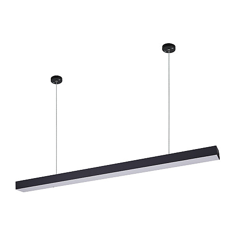 Светильник линейный Lightwell LW-LINE-30W-B 3000K 150x5x4 см Черный (303133)