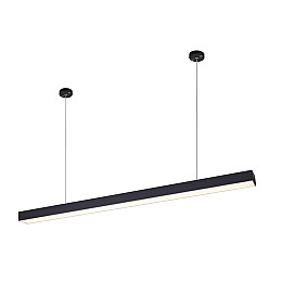 Светильник линейный Lightwell LW-LINE-30W-B 6500K 150x5x4 см Черный (303134)