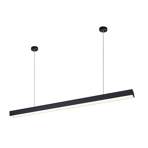 Светильник линейный Lightwell LW-LINE-30W-B 6500K 150x5x4 см Черный (303134)
