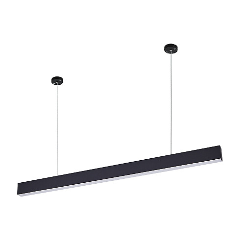 Світильник лінійний Lightwell LW-LINE-36W-B 3000K 118x4x7 см Чорний (303121)