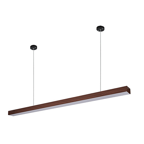 Светильник линейный Lightwell LW-LINE-36W-WD 6500K 180x7x4 см Коричневый (303148)