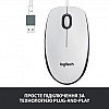 Миша Logitech Mouse M100 White (910-006764)