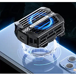 Магнитный полупроводниковый кулер-радиатор MEMO вентилятор для смартфона Black (CX12)