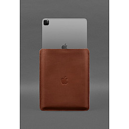 Кожаный чехол-футляр для iPad Pro 12,9 Светло-коричневый BlankNote