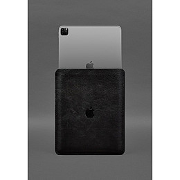 Кожаный чехол-футляр для iPad Pro 12,9 Черный BlankNote