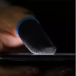 Напальчники ігрові Boseck для мобільних ігор 12 штук Чорні