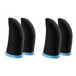 Сенсорні напальчники No Brand Choice для ігор на смартфоні 4 штуки Чорний