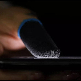 Сенсорні напальчники No Brand Choice для ігор на смартфоні 4 штуки Чорний