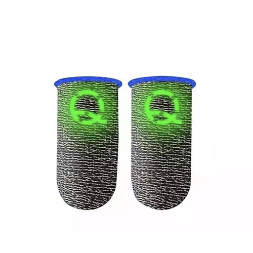 Игровые напальчники сенсорные ZeusX с светящемся ночью эмблемой для игр Pubg Mobile CoD 4 шт Серий