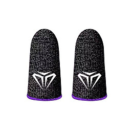 Геймерские киберспортивные напальчники (носки) для игр на телефоне No Brand CoD 2 шт Фиолетовый