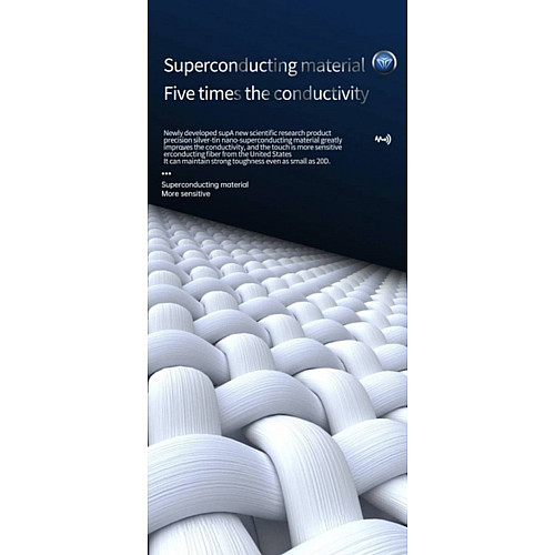 Геймерские киберспортивные напальчники (носки) для игр на телефоне No Brand CoD 2 шт Красный