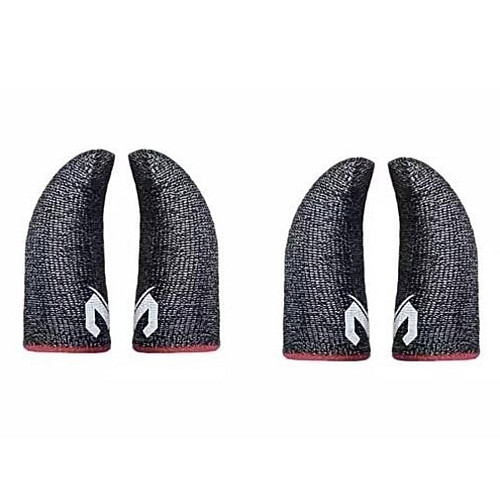 Напальчники ігрові сенсорні Mimo Pro для ігор на телефоні Pubg mobile CoD free fire 4 шт Сірий