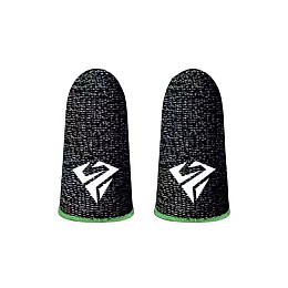 Киберспортивные сенсорные напальчники (носки) No Brand Choice для игр на телефоне CoD 4 шт Зеленый