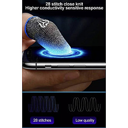 Напальчники для телефона планшета ігрові No Brand Choice 4 шт Фіолетовий