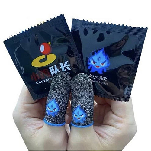 Напальчники для ігор на телефоні Captain мобільні носки для пальців для Pubg mobile Cod Free Fire 4 штуки