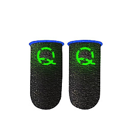 Напальчники для ігор на телефоні мобільні носки No Brand Choice для пальців Pubg mobile Cod Free Fire 4 шт Чорний