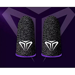 Напальчники (носки) No Brand Choice для ігор на телефоні в CoD 2 шт Фіолетовий