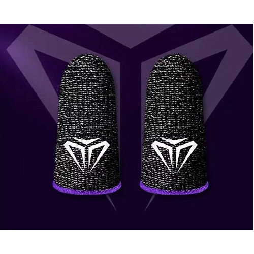 Напальчники (носки) No Brand Choice для ігор на телефоні в CoD 2 шт Фіолетовий