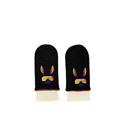 Напальчники Сенсорні No Brand Choice для ігор на телефоні в CoD Sarawolf 2 шт Червоний