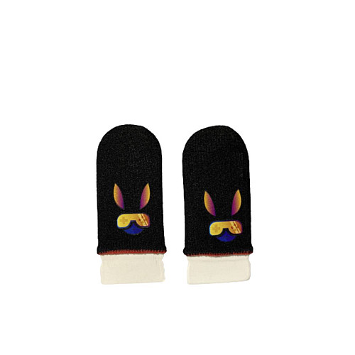 Напальчники Сенсорні No Brand Choice для ігор на телефоні в CoD Sarawolf 2 шт Червоний