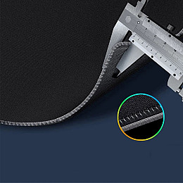 Коврик для мыши с беспроводной зарядкой Wireless Charging 300 мм / 800 мм / 4 мм Черный