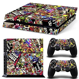 Наклейка PS4 Fat вінілова наклейка Choice для Sony PlayStation PS4 Fat DualShock 4 Boosted