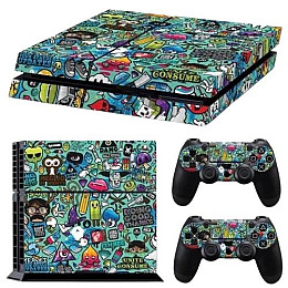 Наклейка PS4 Fat вінілова наклейка Choice для Sony PlayStation PS4 Fat DualShock 4 Meglio