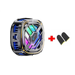 Магнитный-зажимный 2в1 полупроводниковый радиатор-вентилятор для смартфона активное охлаждение Sarafox X76