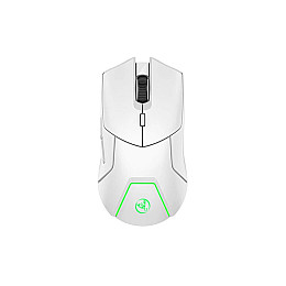 Мышь беспроводная бесшумная HYSJ Т40 с аккумулятором и подсветкой 2,4G+Bluetooth White