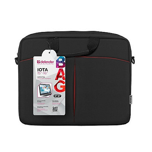 Сумка для ноутбука Defender Iota 15-16 26007 Черный (2060182827)