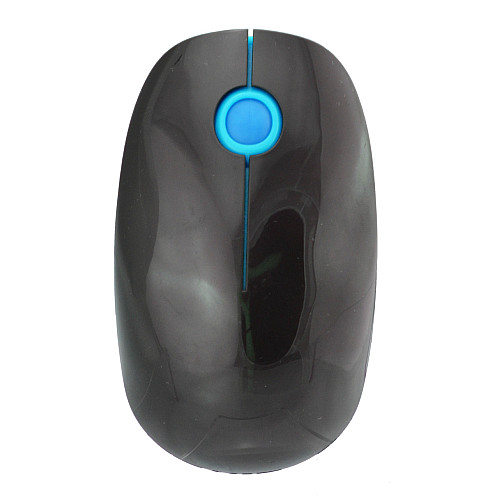 Мышь беспроводная оптическая RIAS G217 Black-Blue (3_00704)