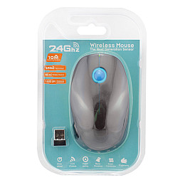 Мышь беспроводная оптическая RIAS G217 Black-Blue (3_00704)