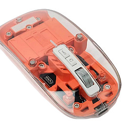 Мышь беспроводная оптическая RIAS M133 Прозрачная (3_04443)