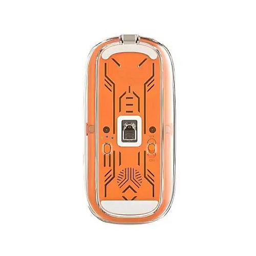 Мышь беспроводная оптическая RIAS M133 Прозрачная (3_04443)