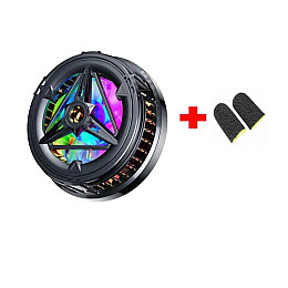 Магнитный-зажимный 2в1 полупроводниковый радиатор-вентилятор (кулер) для смартфона Sarafox T9