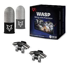 Игровой набор: триггеры для смартфона Union JS 65 и игровые напальчники Sarafox V8