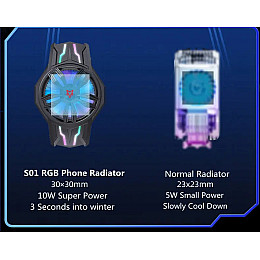 Вентилятор для смартфона универсальный полупроводниковый радиатор-кулер с эффектом Пельтье Sarafox S1