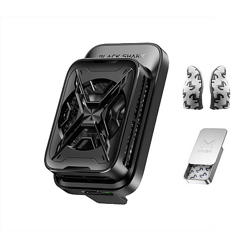 Комплект: кулер Black Shark FunCooler K40 и игровые напальчники Memo Pro c боксом для хранения