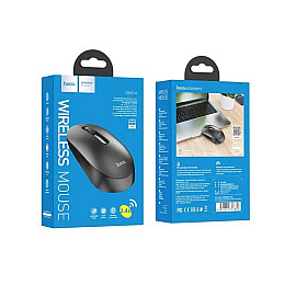 Мышь беcпроводная Hoco GM14 2.4G для пк и ноутбуков черная