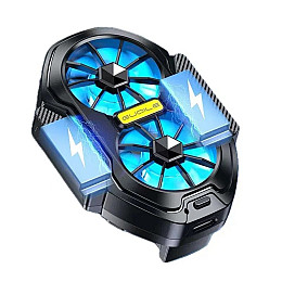 Ігровий набір: вентилятор з акумулятором FS01 та 4 напальчника Sarafox з боксом для зберігання