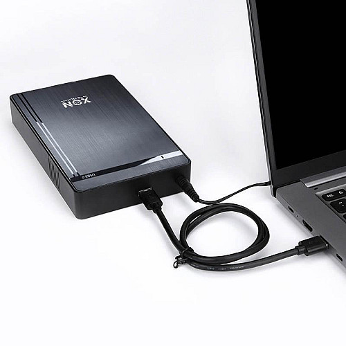 Внешній кишеня XON MemoryCase для 3.5" SATA HDD USB 3.0 Чорний (XHC3A13S31MB 6624)