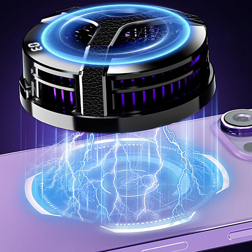 Магнитный полупроводниковый радиатор-вентилятор (кулер) для смартфона Sandy MEMO PUBG Mobile S9