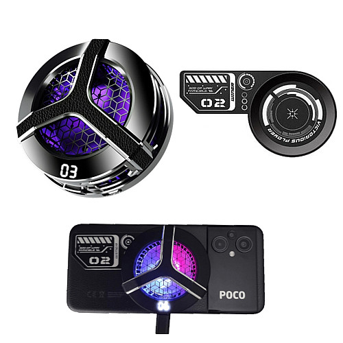 Игровой набор Memo: магнитный полупроводниковый кулер MEMO PUBG S9, пластина MEMO C01