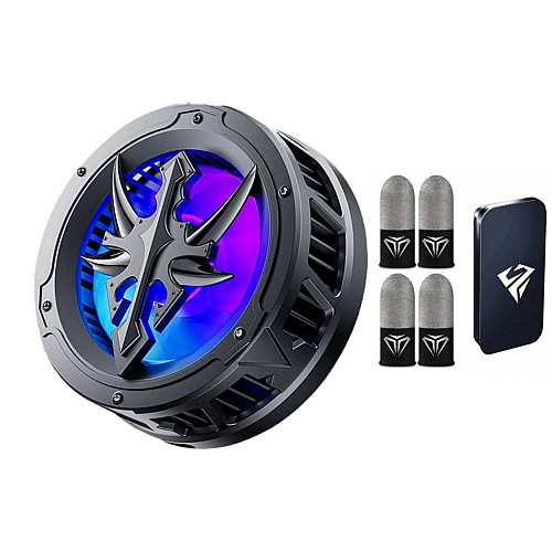 Набір: магнітний напівпровідниковий кулер Sarafox PUBG AL-10 напальчники Sarafox 4шт бокс металевий