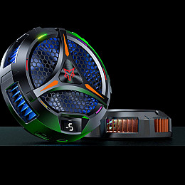 Магнитный полупроводниковый радиатор-вентилятор (кулер) для планшета Sarafox PUBG Mobile B3 напальчники