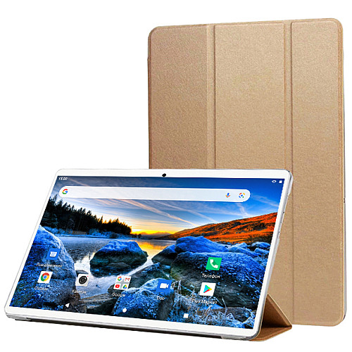 Планшет и чехол-книжка Hoozo S 464 LTE 4GB/64GB IPS 10.1" Gold (1364)