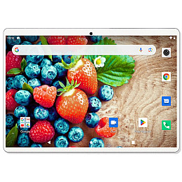 Планшет і чохол-клавіатура Adronix S 464 LTE IPS 10.1" 4GB/64GB Silver (1383)