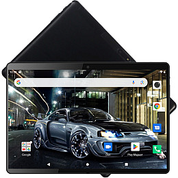 Планшет и чехол-клавиатура Hoozo S 464 LTE 4GB/64GB IPS 10.1" Black (1384)