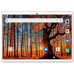 Планшет и чехол-клавиатура Hoozo S 464 LTE 4GB/64GB IPS 10.1" Silver (1387)